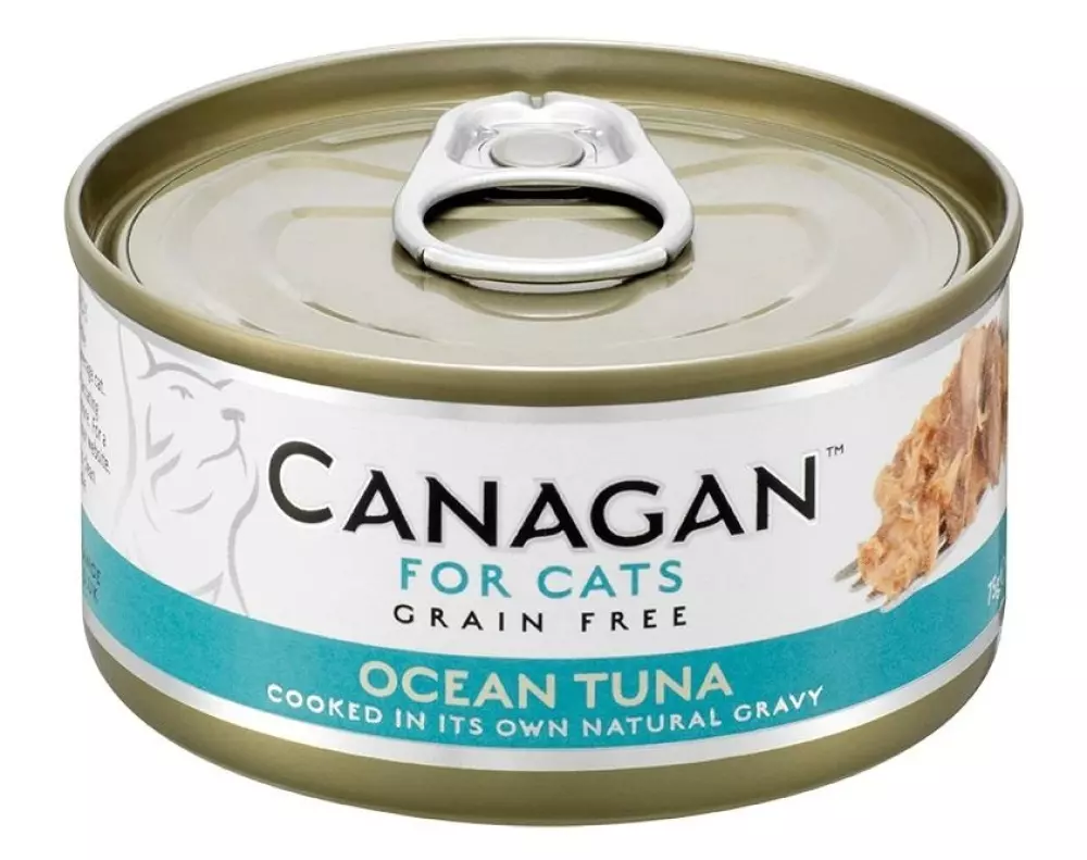 Canagan Cat Can - Ocean Tuna 75g, 5029040012045, Kattemat, Canagan, Febo Norge AS, Canagan Boksemat Katt Ocean Tuna 12stk x 75g (Pk. pris)
