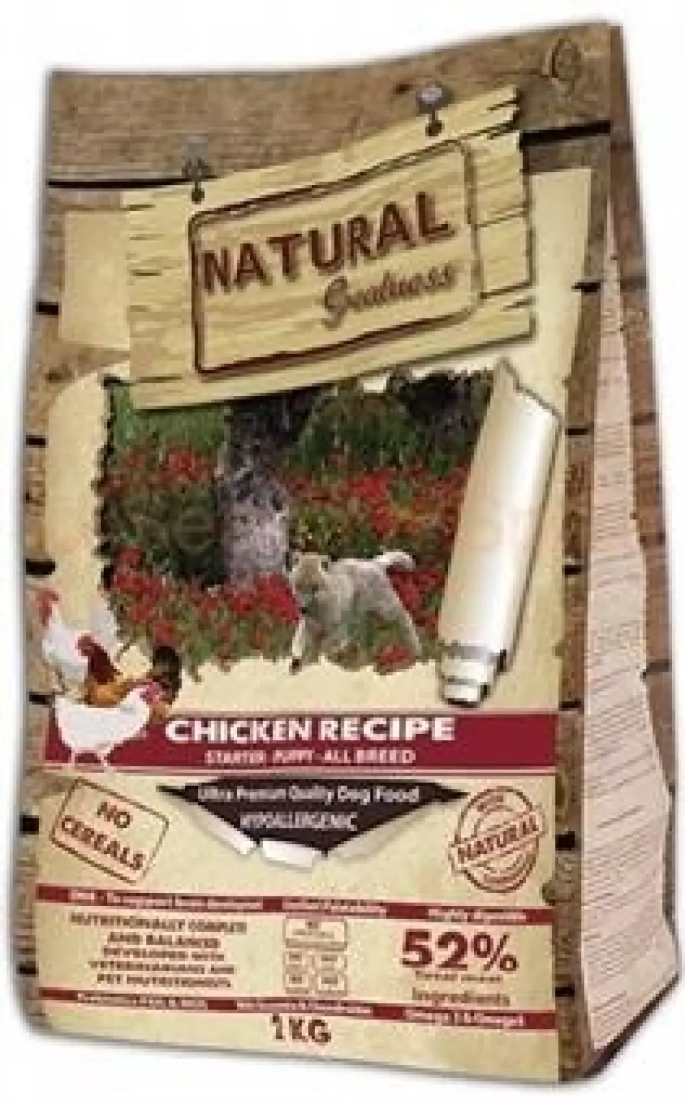 Natural Greatness Puppy Chicken Recipe, 2 kg, 8414606901197, Hundemat, Natural Greatness, Arctic Pets AS, Puppy Chicken Recipe, Tørrfor, Valp 0-12 mnd