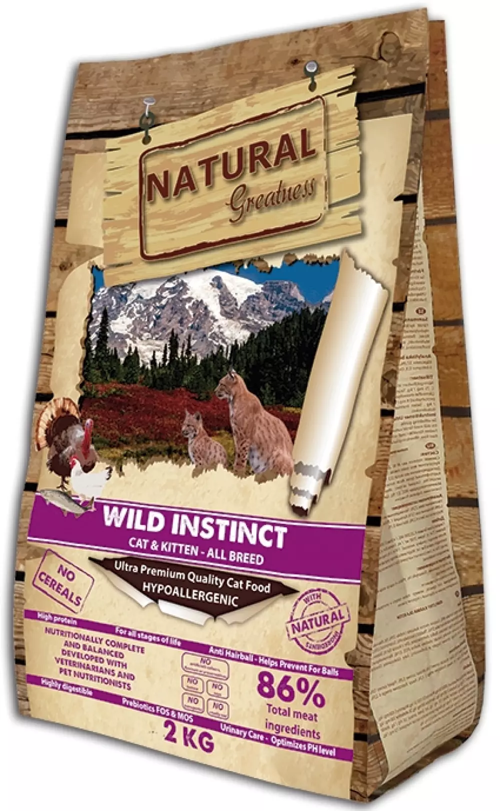 Pets Wild Greatness, Voksen, Natural Instinct All Age, Arctic Greatness, Kattemat, AS, Tørrfor, Natural Natural Greatness,