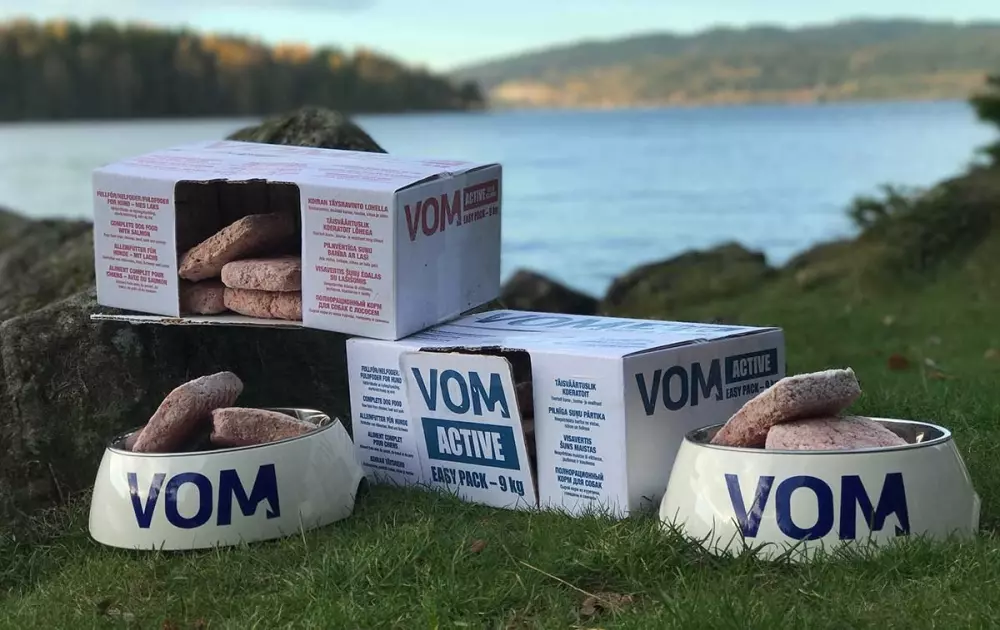 Vom Easypack 9kg, 100% Kylling, 7090023061334, Hundemat, Vom, VOM, Easypack Taste kylling, Leveres hver tirsdag og torsdag, kun hent i butikk og levering med Dyresjappa din varebil.