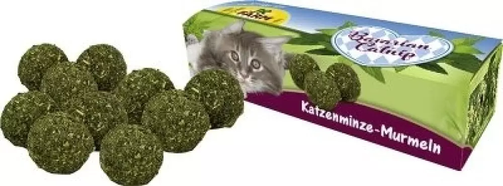 JR Farm, Catnip-marbles, 4024344204111, Katteutstyr, Katteleker, JR Farms, Imazo AB, 'JR CATNIP-MARBLES 10ST x 3.5GR