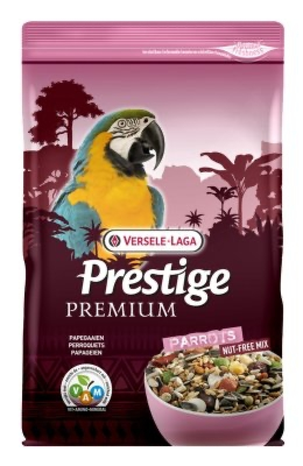 Prestige Papegøyefor 2kg Premium VAM PRESTIGE PAPEGOJ 2KG PREMIUM VAM NEW 392.0044 