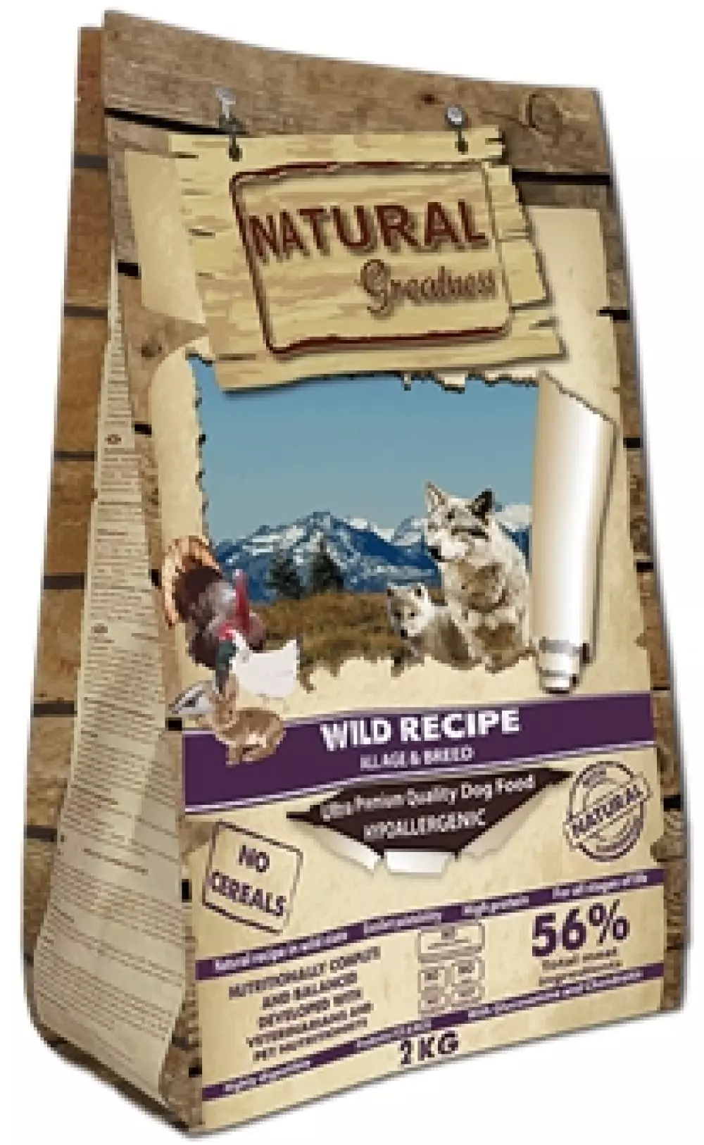 Natural Greatness, Wild Recipe, 10 kg, 8425402687086, Hundemat, Natural Greatness, Arctic Pets AS, Wild Recipe