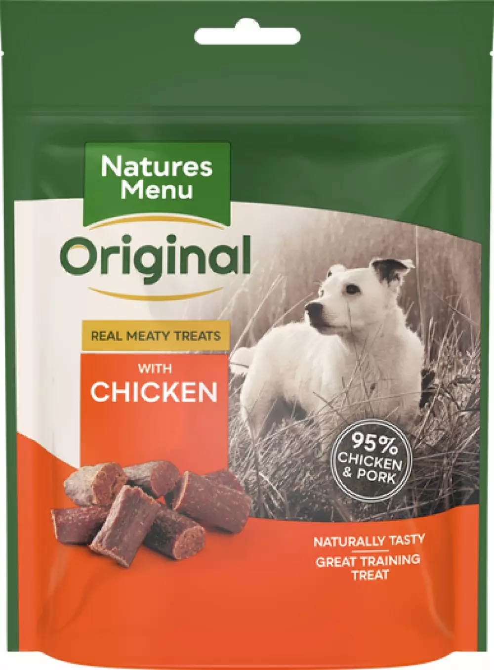 Natures Menu til godbitene , Natures Menu Snacks Kylling 120g, Hundeutstyr, Hundegodbiter og