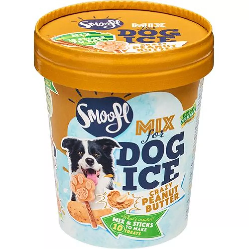 Hundeiskrem, smoofl, isform til hundeis, DOG ICE form medium, Hundeutstyr, Sesongaktuelt