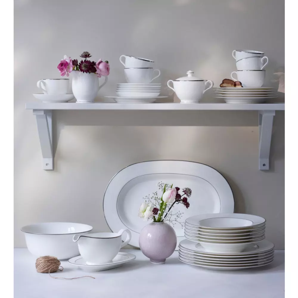 Royal Porcelain - Platinum - Tallerken D27