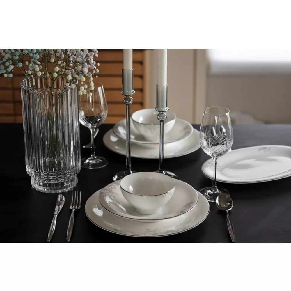 Royal Porcelain - Angelina Platinum - Tallerken D29,5