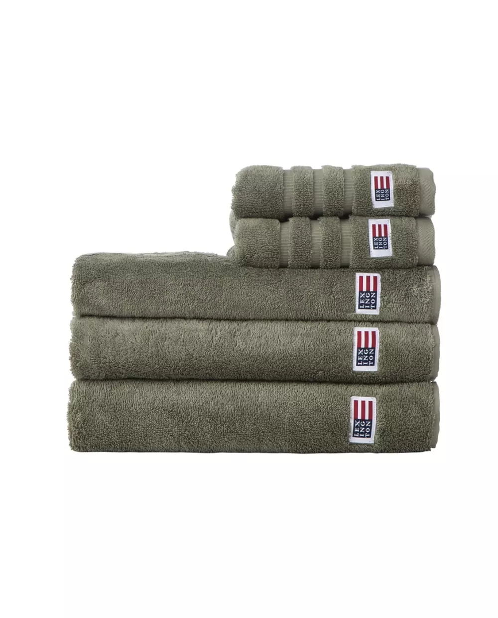 Lexington Icons Original Håndkle 30x50 Dusty Olive, 7321301399819, 10002054-8040-TW15, Tekstil, Håndkle, Lexington, Original Towel Dusty Olive