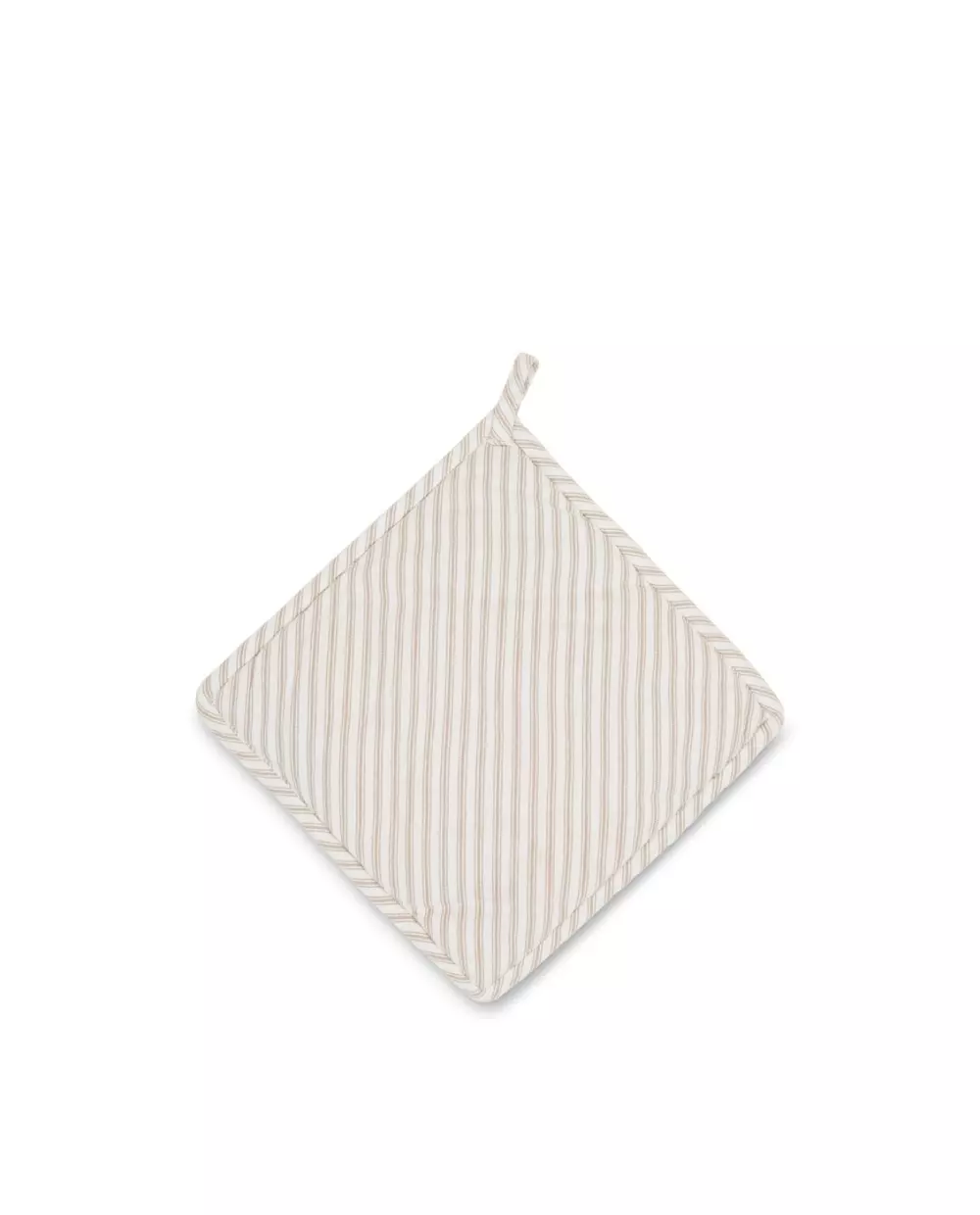 Lexington Icons Gryteklut Beige/Hvit, 7321301559602, 10003063-2600-ONE, Tekstil, Kjøkkentekstiler, Lexington, Icons Cotton Herringbone Striped Potholder