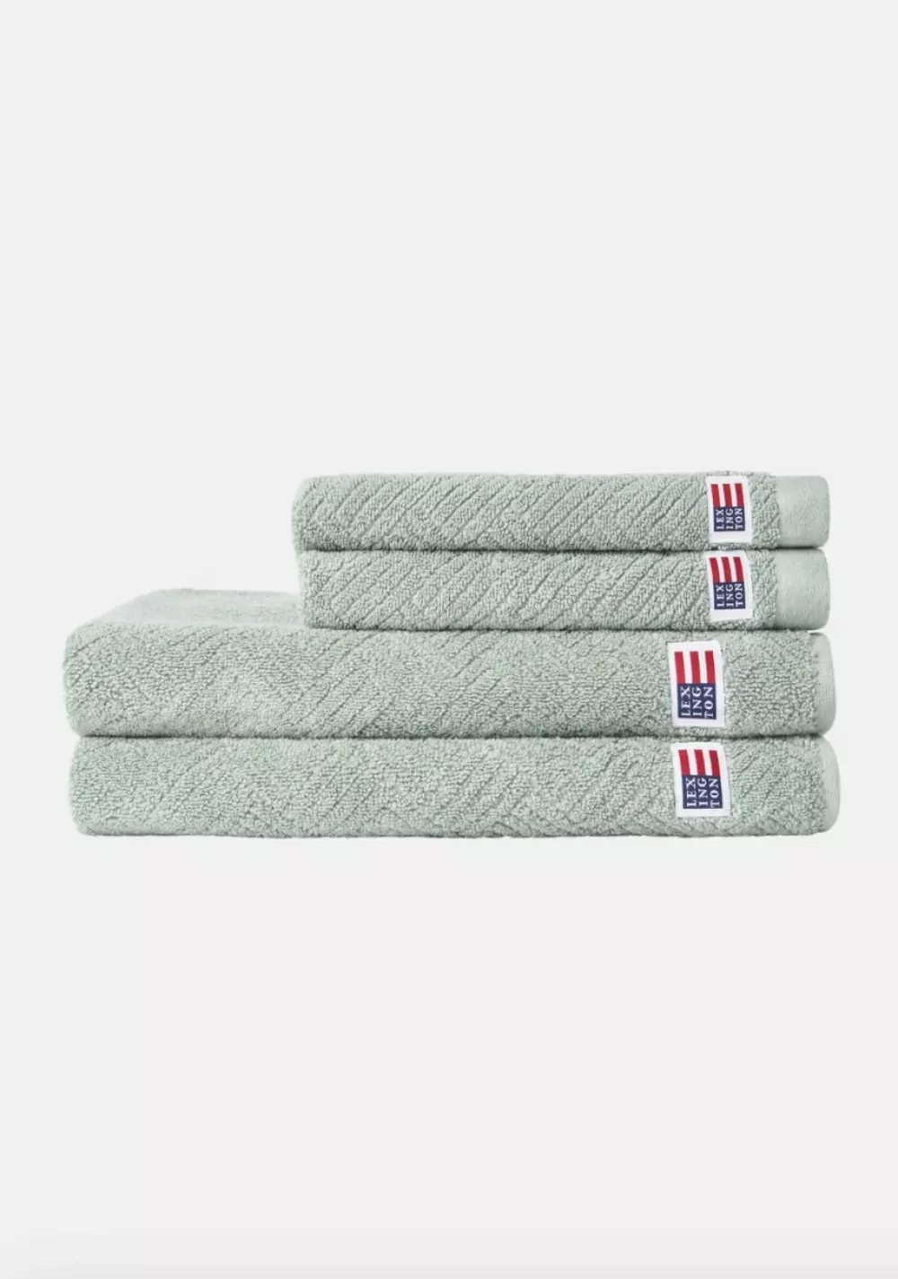 Lexington Structure Casual Towel Soft Green