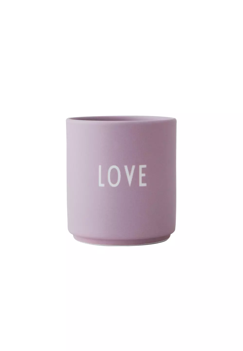 Design Letters Kopp Love Lavendel, 5710498179373, 10101002LAVENLOVE, Kjøkken, Krus og Skåler, Design Letters, Favourite cups
