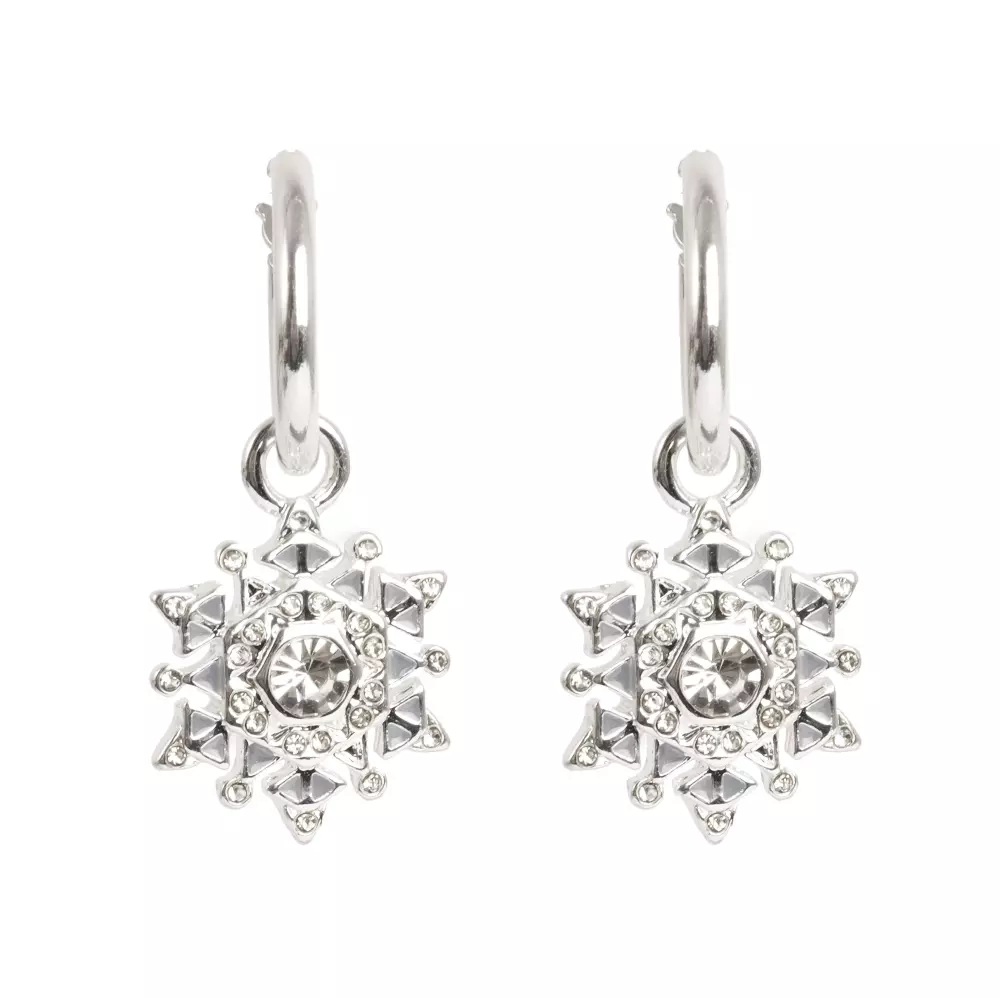 Øreringer Med Charm Snowflake S