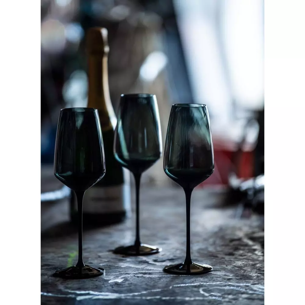 Magnor Noir Champagneglass H24, 7026171044509, 104450, Kjøkken, Glass, Magnor, Modern House