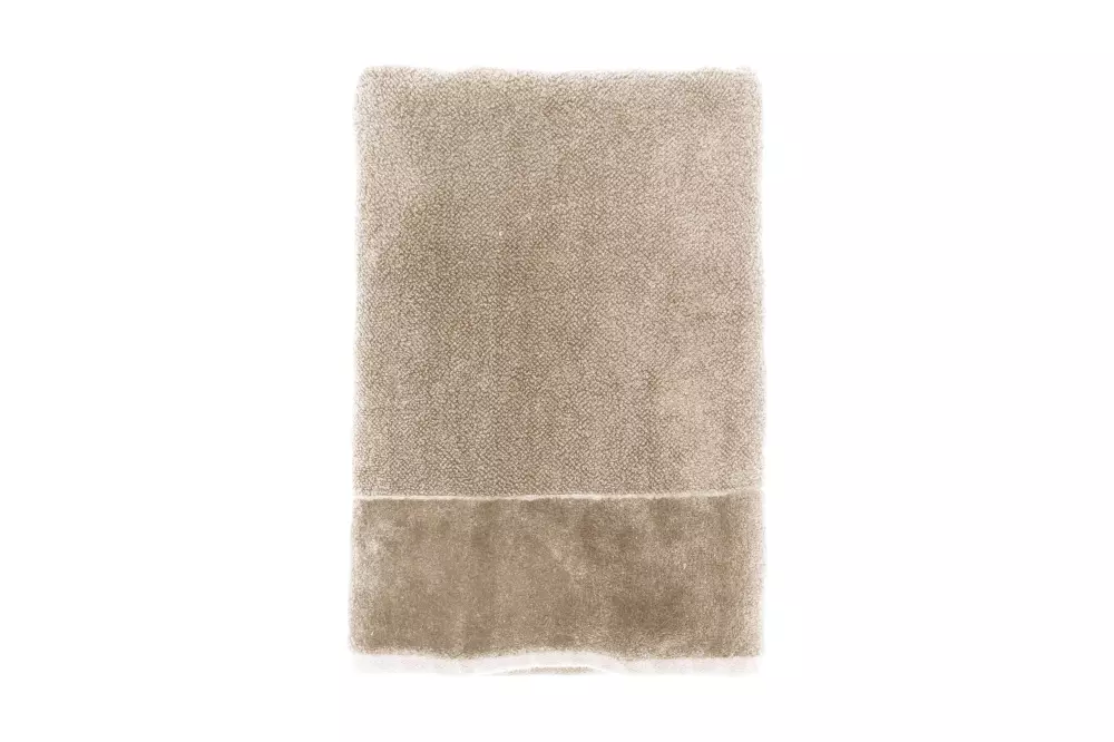 Halvor Bakke Clifton håndkle 50x100 Beige / Pure cashmere, 7028231129553, 114107, Baderom, Håndkle, Halvor Bakke Bedtime Story, NORVIGROUP NORSK DUN AS