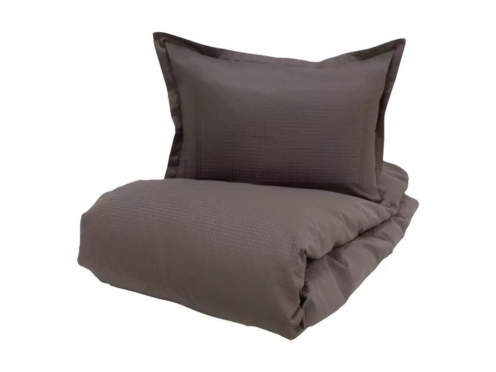 Halvor Bakke Exo Sengesett Brun L200, 7028231157532, 117664, Soverom, Sengetøy, Halvor Bakke Bedtime Story, NORVIGROUP NORSK DUN AS, Halvor Bakke Exo sengesett 140x200/50x70 Muldvarp