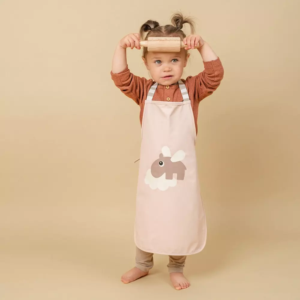 Forkle Sand, 5712643048923, 1343549, Kjøkken, Barn, Done by Deer, Waterproof kids apron Lalee Sand