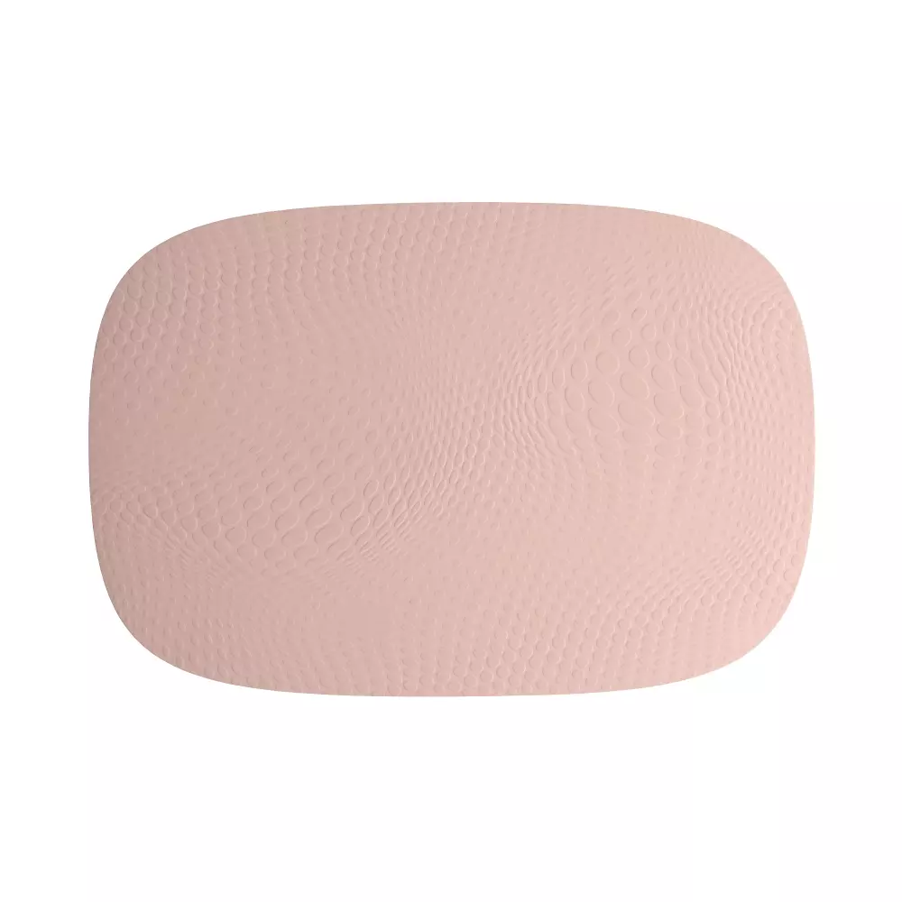 Karim Rashid Dekkebrikke Candy Floss, 5709554136023, 13602, Kjøkken, Dekkebrikker, Aida, Karim Rashid Candy Floss dækkeserviet 95% genbrugslæder 1 stk 45,0x30,6 cm