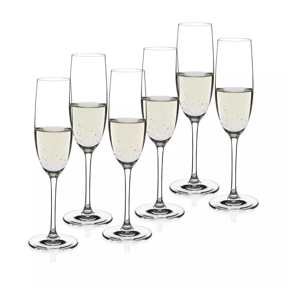 Sontell Champagne s/6 18cl, 7020628615359, 161614, Kjøkken, Glass, Modern House, Modern House - Sontell - Champagneglass - 18 cl