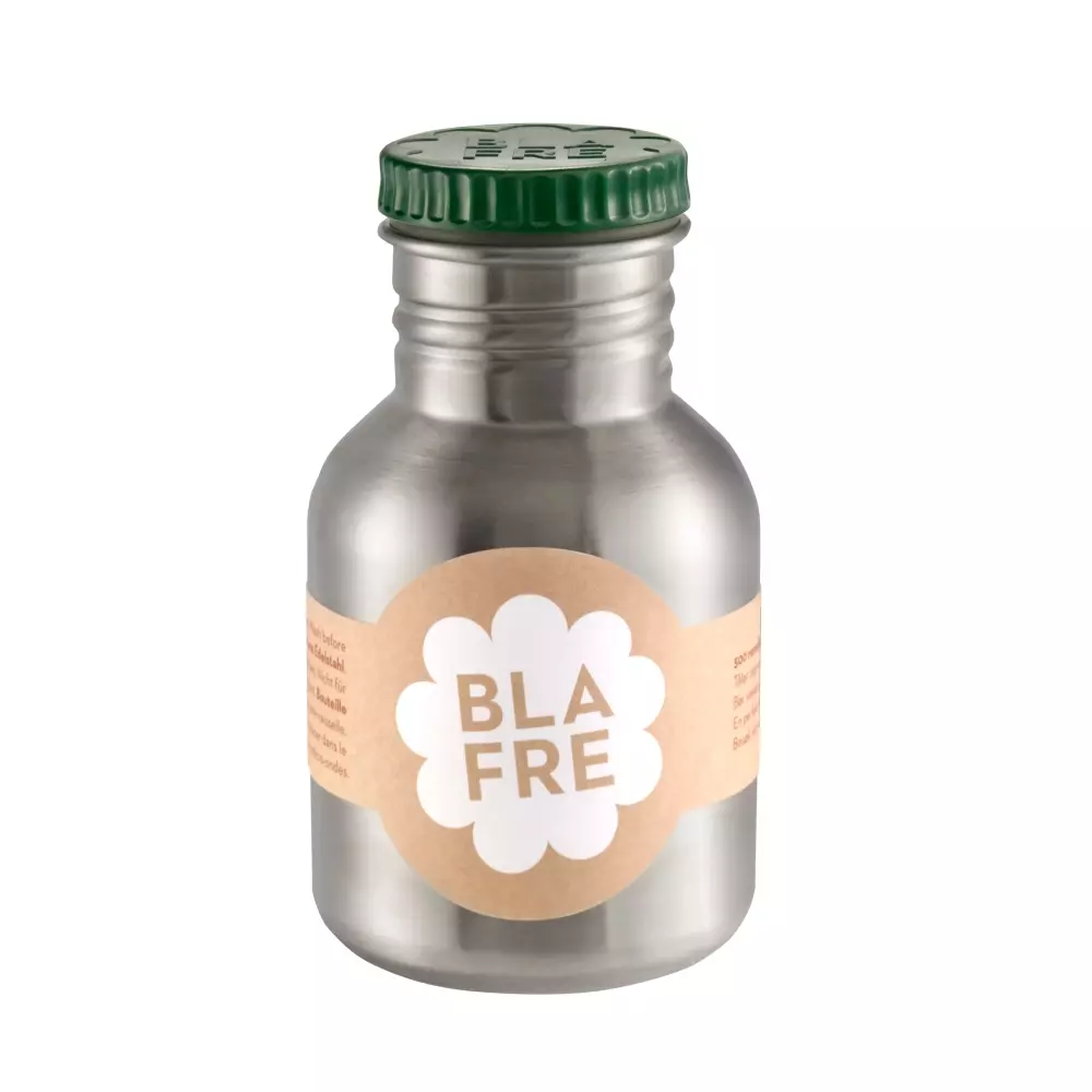 Blafre Stålflaske - Mørk Grønn 300 Ml