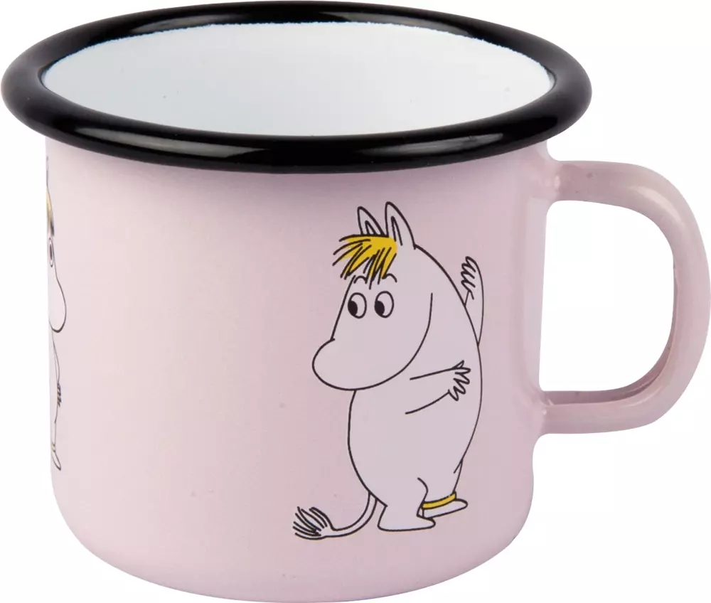 Moomin Emaljekopp - Snorkfrøken Rosa