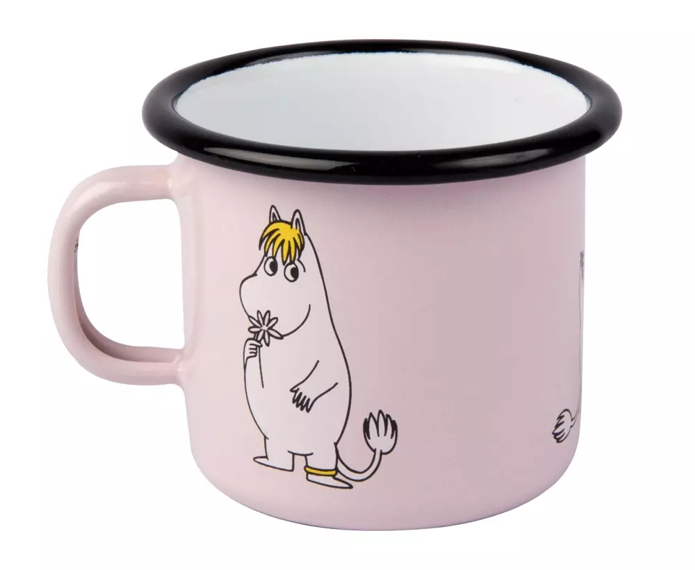 Moomin Emaljekopp - Snorkfrøken Rosa