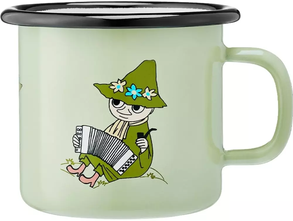 Moomin Emaljekopp - Snusmumrikken Grønn