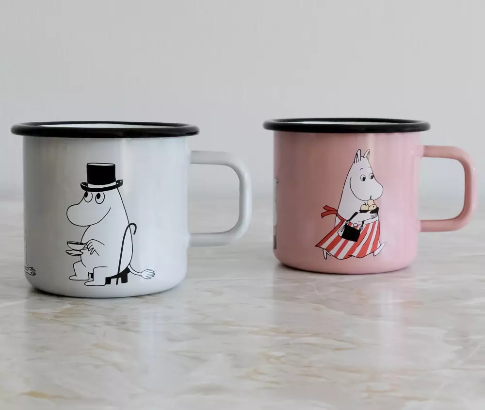 Moomin Emaljekopp - Moominmamma