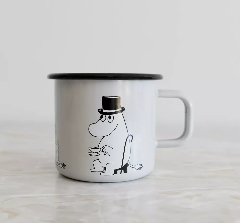 Moomin Emaljekopp - Moominpappa