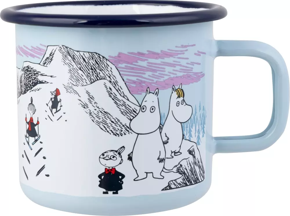 Moomin Emaljekopp - Norsk Vinter