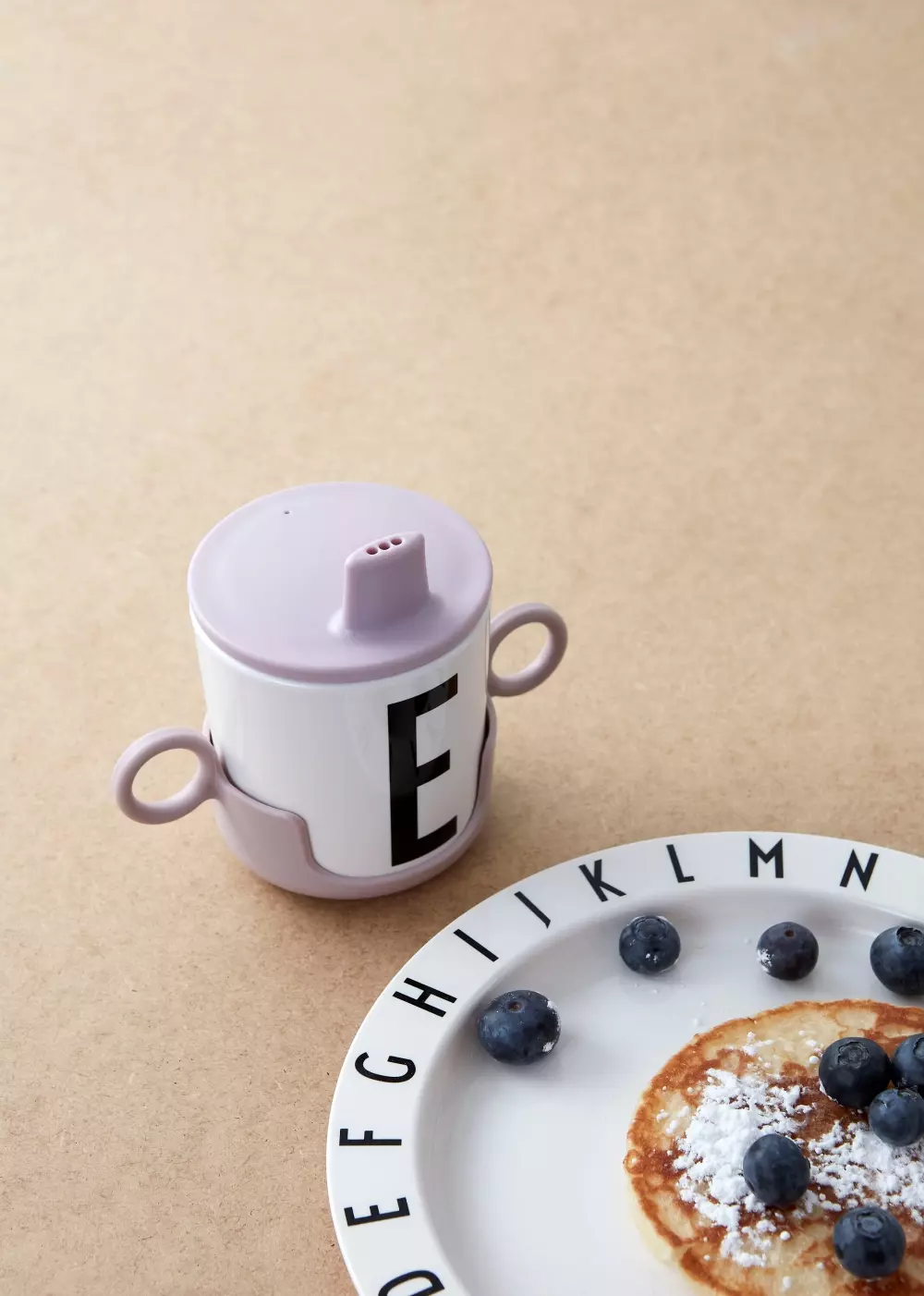 Design Letters Eat&Learn Hvit Bolle, 5710498175795, 20103006WHITEABC, Kjøkken, Barn, Design Letters, Eat & Learn round bowl tritan