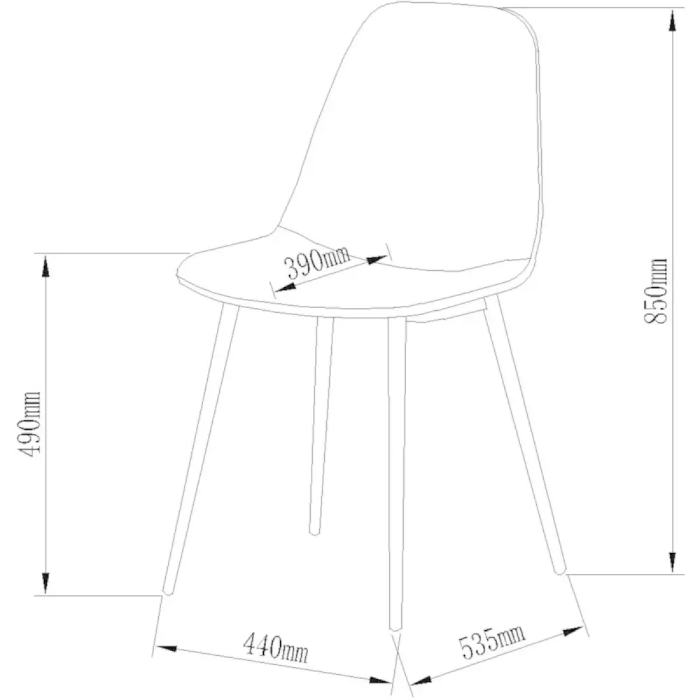 Ulla Spisestol Offwhite, 7020629356107, 20210059, Møbler, Stoler, Martinsen AS