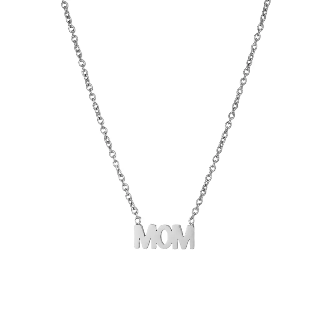 MOM Smykke Sølv, 7332866083532, 2421229, Accessories, Smykker, Bud To Rose, MOM NECKLACE SILVER