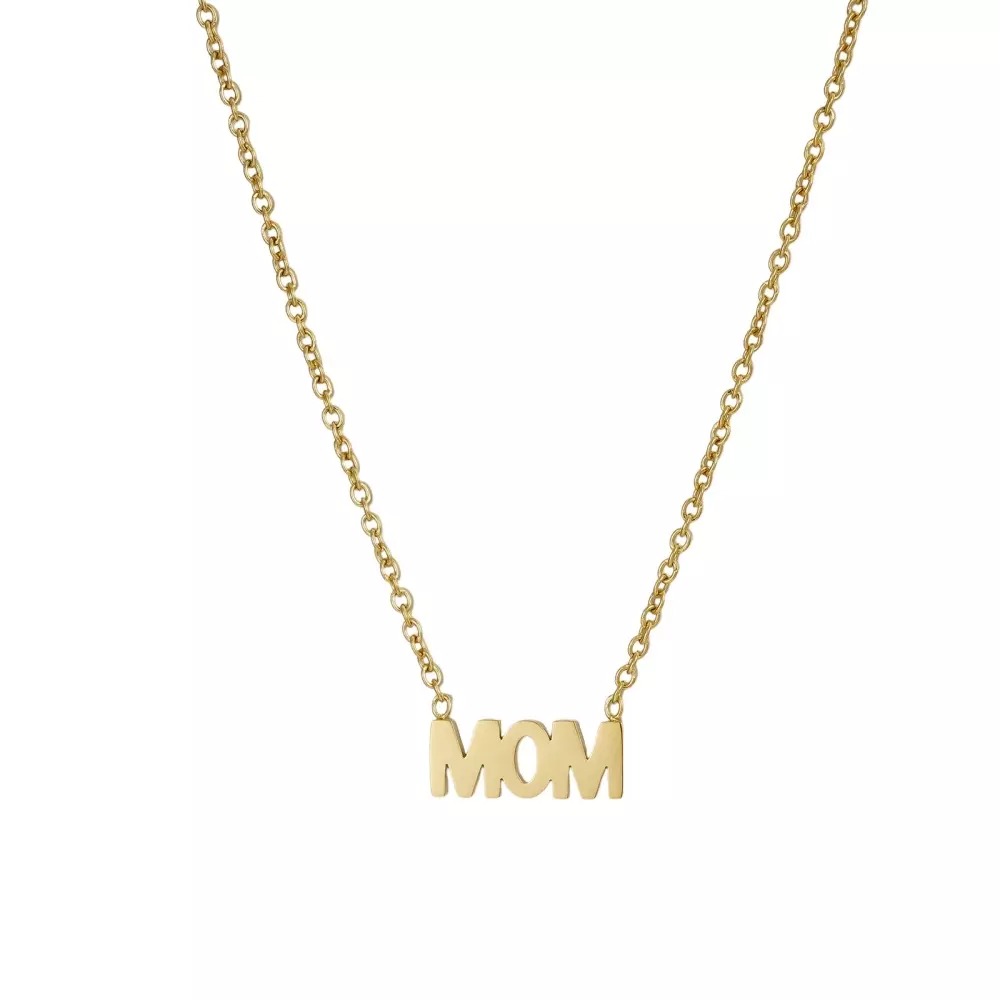 MOM Smykke Gull, 7332866083549, 2421230, Accessories, Smykker, Bud To Rose, MOM NECKLACE Gold