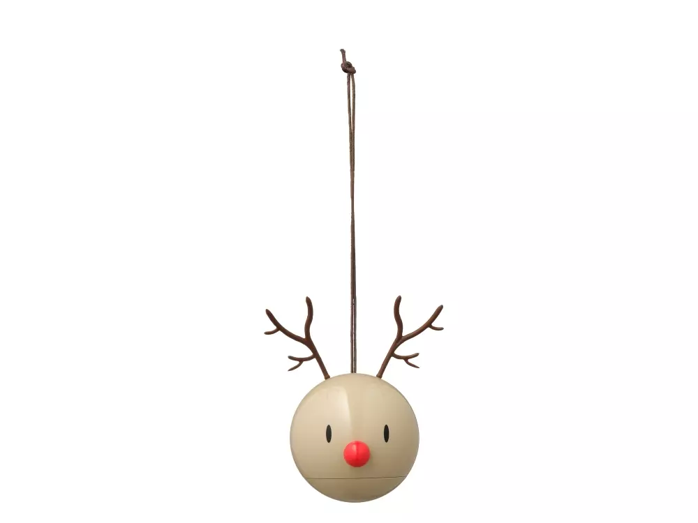 Hoptimist Reindeer Ornament 2 stk. Brun