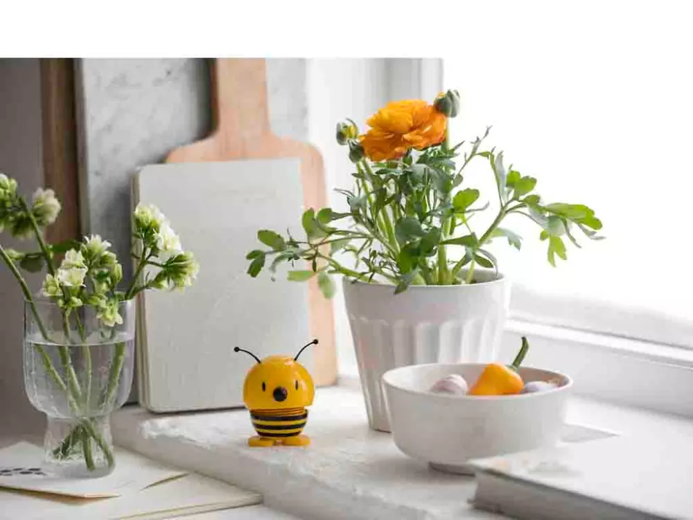 Hoptimist Bee Yellow, 5710350001507, 26246, Interiør, Figurer og Dekor, Hoptimist, F&H Group A/S