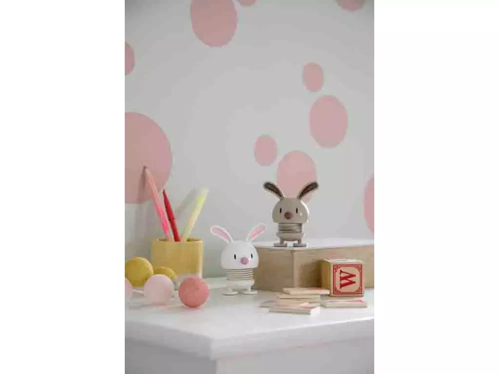 Hoptimist Bunny White, 5710350901128, 26281, Interiør, Figurer og Dekor, Hoptimist, F&H Group A/S