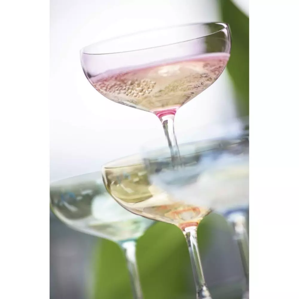 Magnor Happy Champagneglass Rosa, 7026173214535, 321453, Kjøkken, Glass, Magnor, Modern House