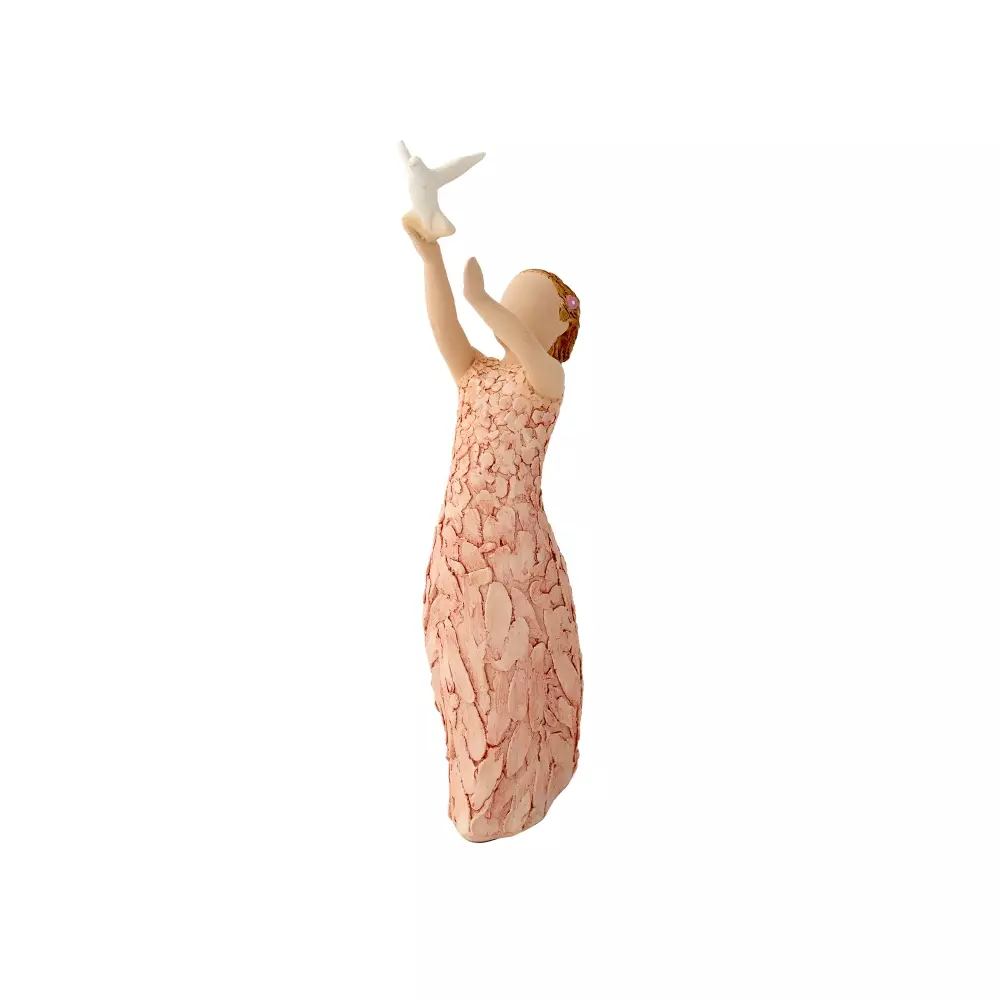Mtw Figur Dreams, 5060366682109, 40161033, Interiør, Figurer og Dekor, Arora Design, Martinsen AS, Follow Your Dreams Pink - Dekor Flerfarget H 21 cm Polyresin