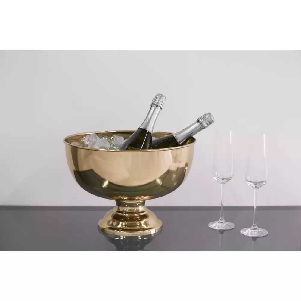 Edward Champagnekjøler Gull, 7020629011105, 40170031, Kjøkken, Fat og Servering, Holmen, Consilimo