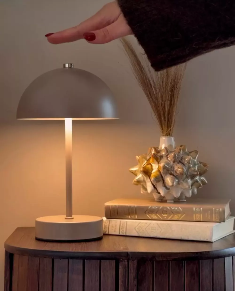 Cozy Bordlampe Sand