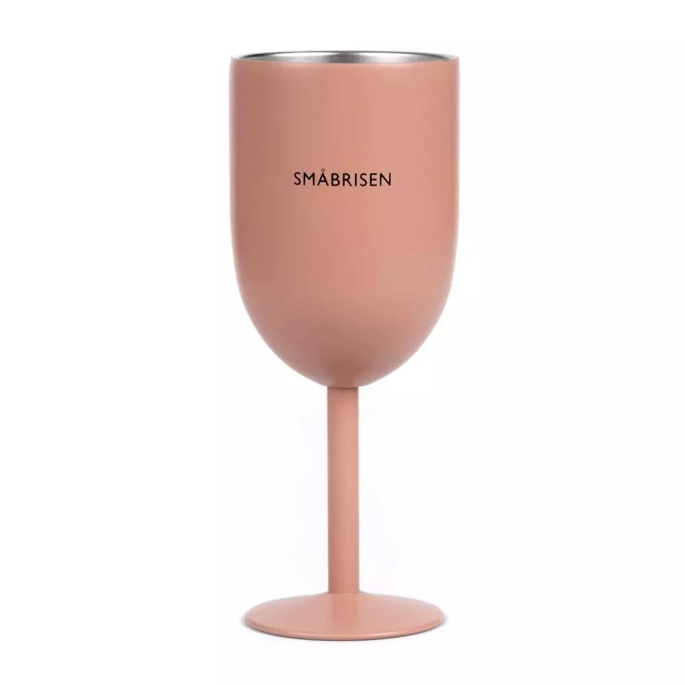 Termo Vinglass - Småbrisen Peach, 7072554008484, 43016, Kjøkken, Glass, Pictureit, Termo Vinglass - Småbrisen