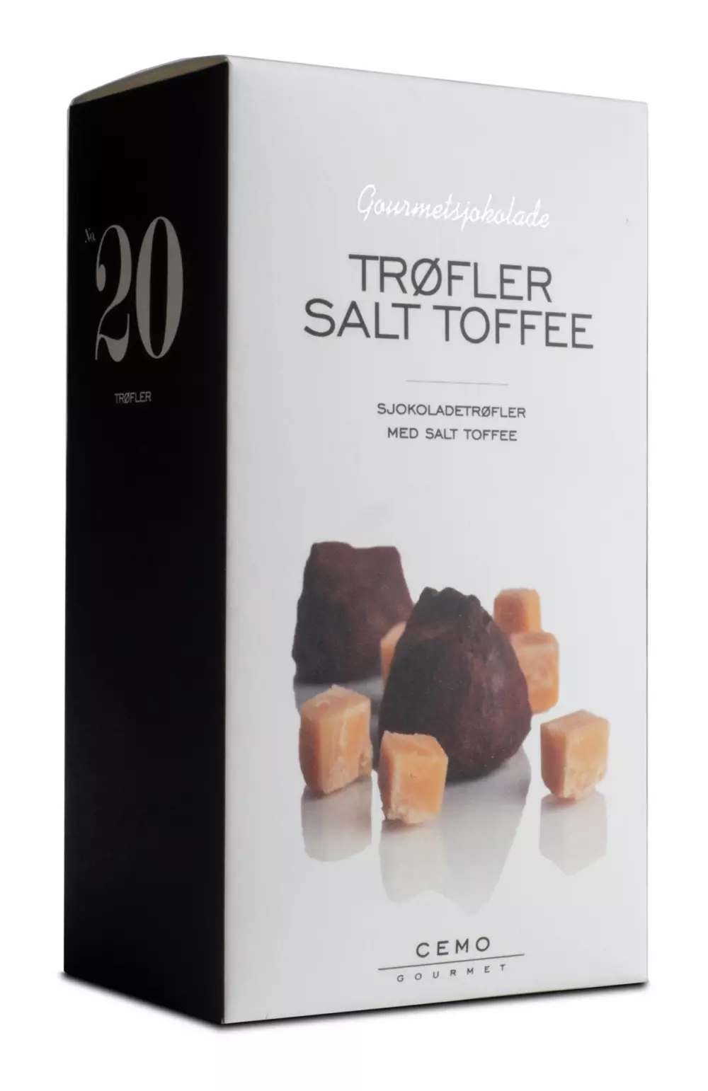 Cemo Trøfler Salt Toffee, 7072719004061, 4320, Matvarer, Sjokolade, Nøtter & Snop, Cemo, Trøfler Salt Toffee