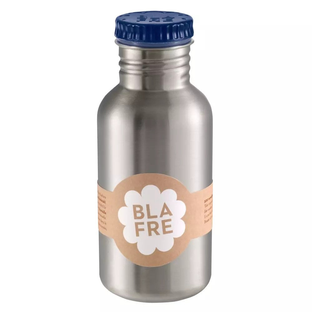 Blafre Stålflaske - Marineblå 500 Ml