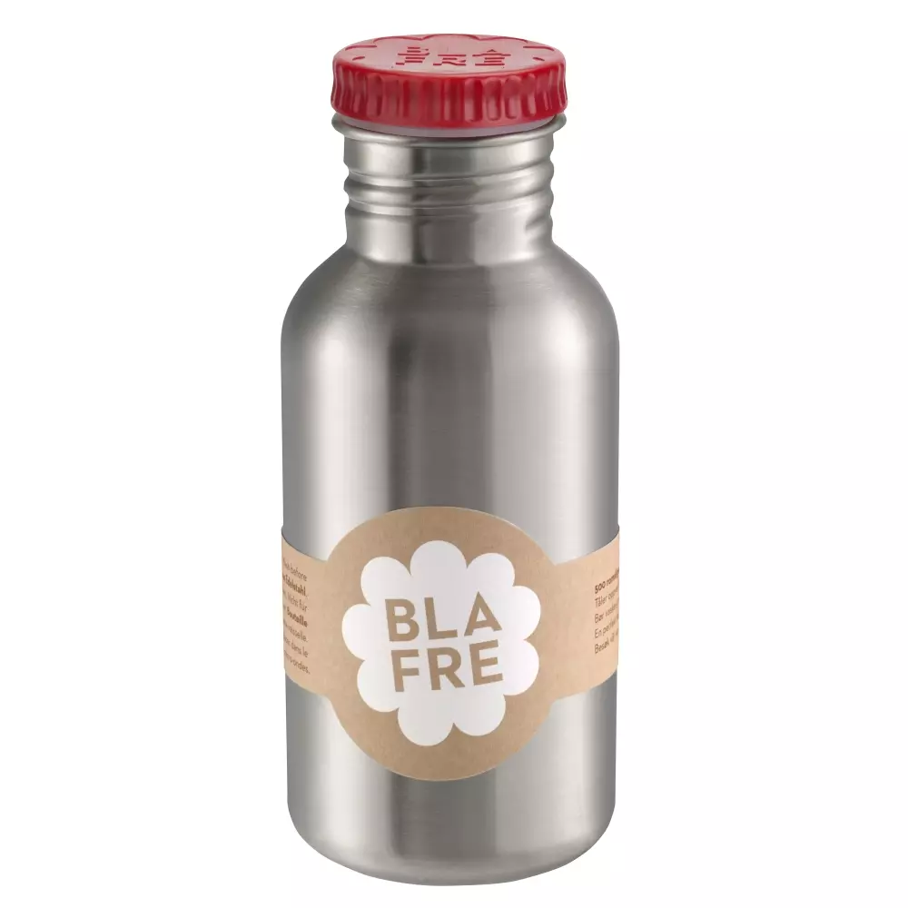 Blafre Stålflaske - Rød 500 Ml