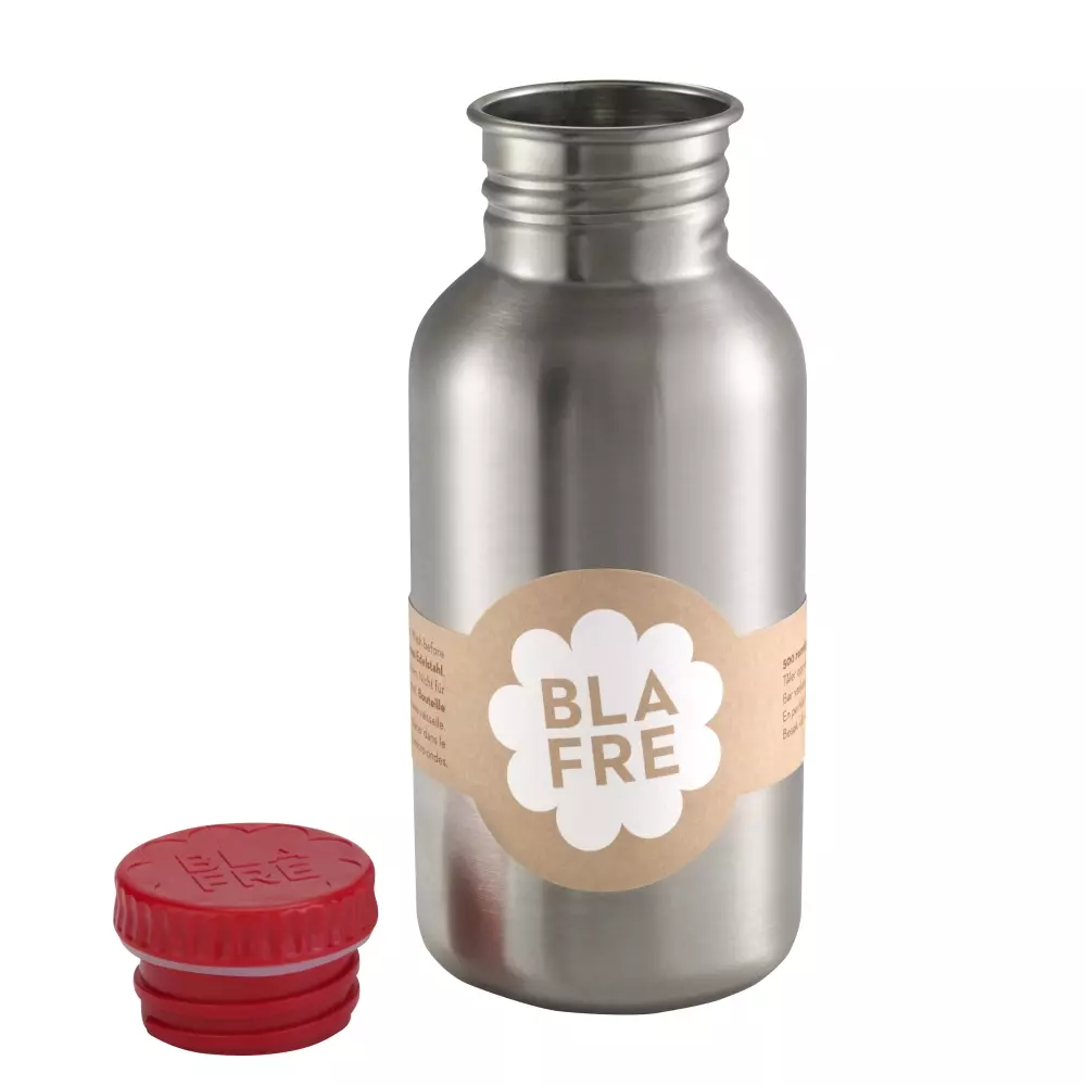 Blafre Stålflaske - Rød 500 Ml