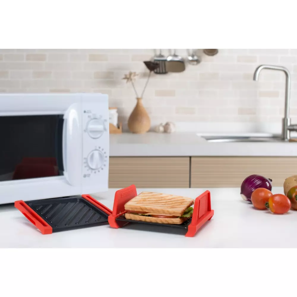 Micro toast - Toastvarmer svart og rød ass, 7020628992900, 46161670, Kjøkken, Diverse kjøkken, Modern House