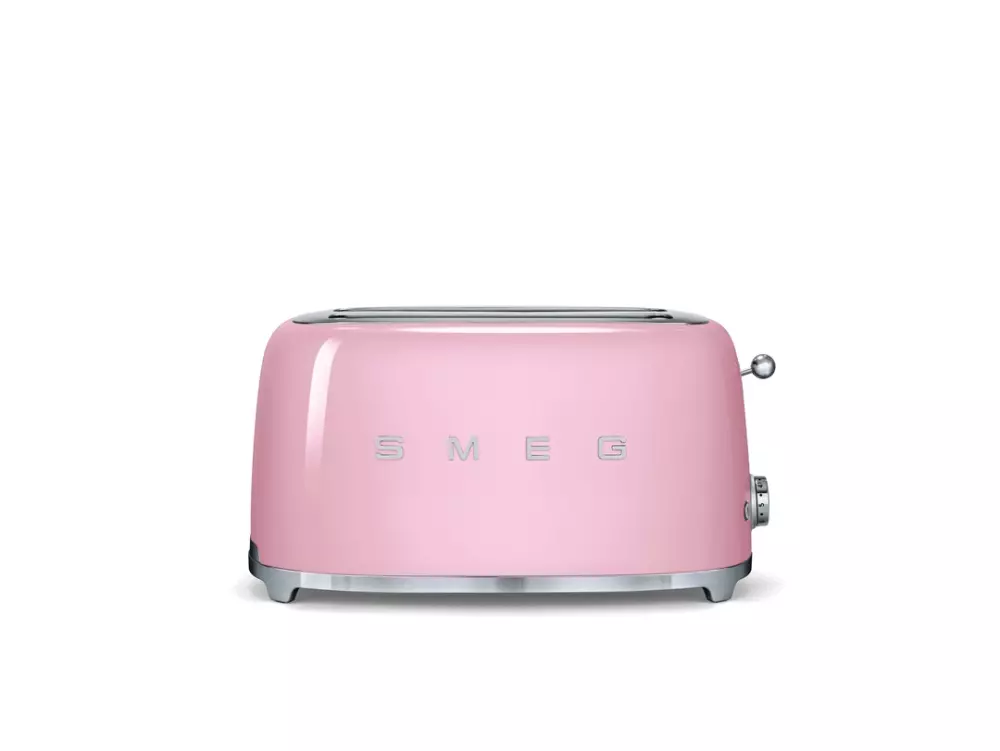 Smeg Brødrister 1500W Pastellrosa, 8017709190873, 46170265, Kjøkken, Elektrisk, Smeg, Modern House, Smeg Brødrister 1500W 4x pastellrosa