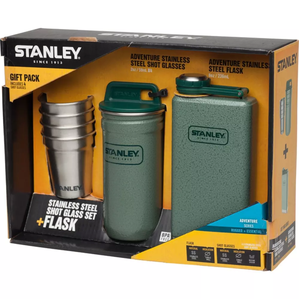 Stanley Adventure Tursett 59 ml x4, 236 ml, 6939236348423, 46180255, Uterom og Fritid, Termoser, Stanley, Modern House