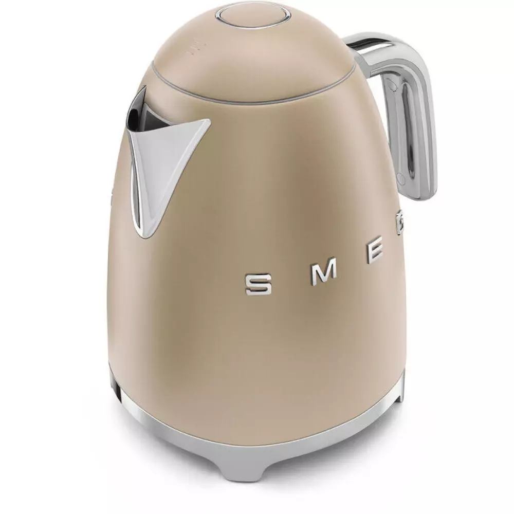 Smeg Vannkoker 1,7 l Matt Champagne, 8017709290870, 46200233, Kjøkken, Elektrisk, Smeg, Modern House, Smeg Vannkoker 1,7 l champagne matt