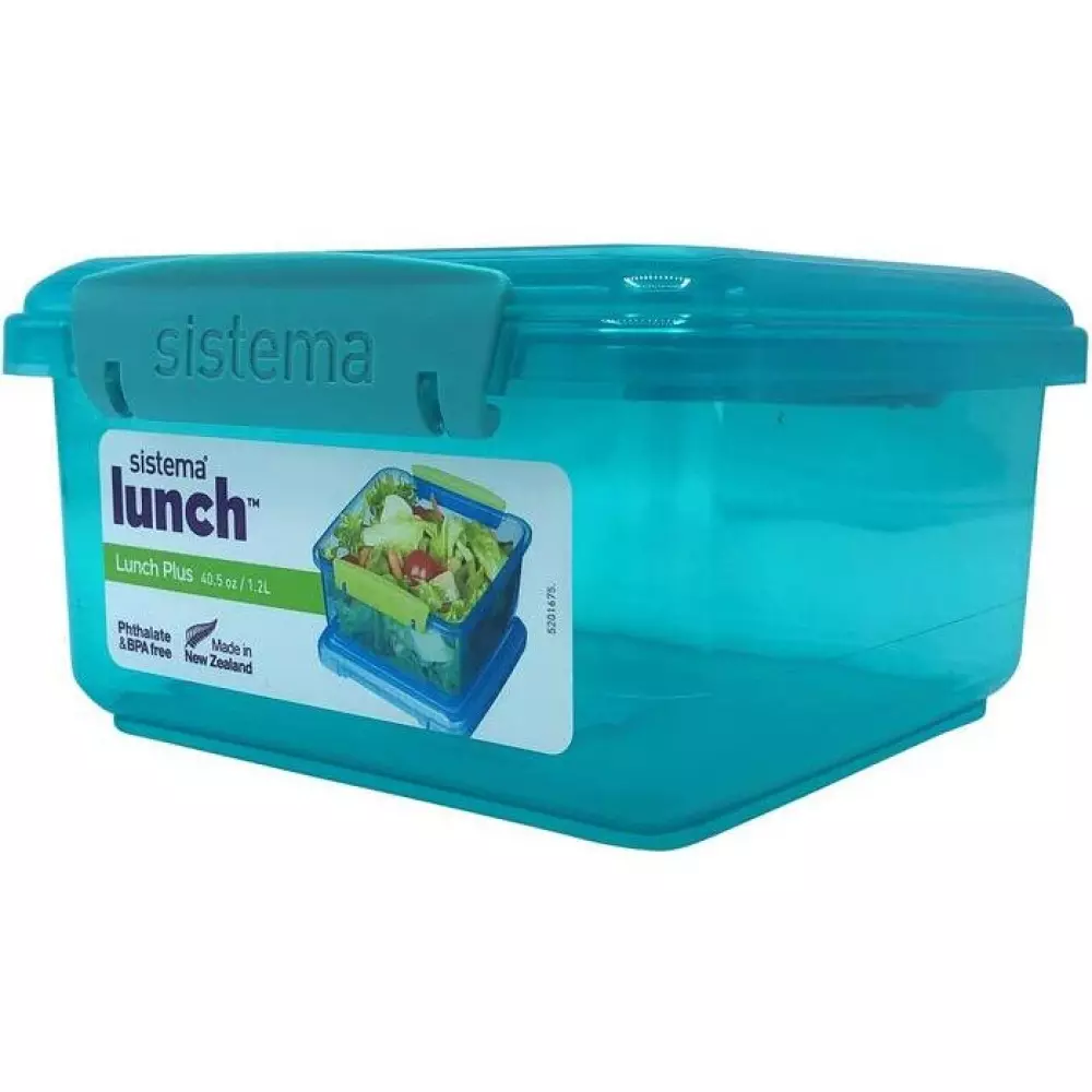 Sistema - Lunch - Lunsjboks - 1,2 l-Assorterte farger